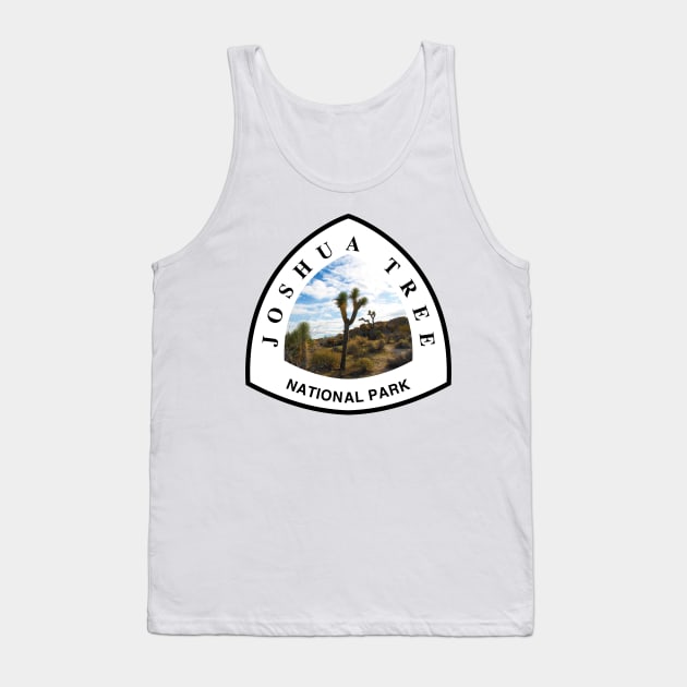 Joshua Tree National Park shield Tank Top by nylebuss